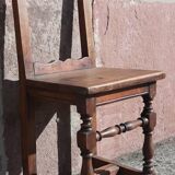 Lorraine chair. (Solid wood, 19th century)