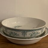 2 art deco dishes Saint Amand