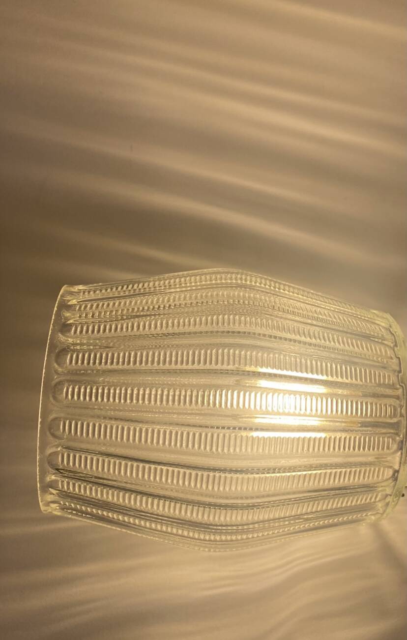 Glass pendant light, porcelain, ceramic ceiling light