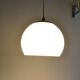 White opaline suspension and gilded brass from the 1960s.