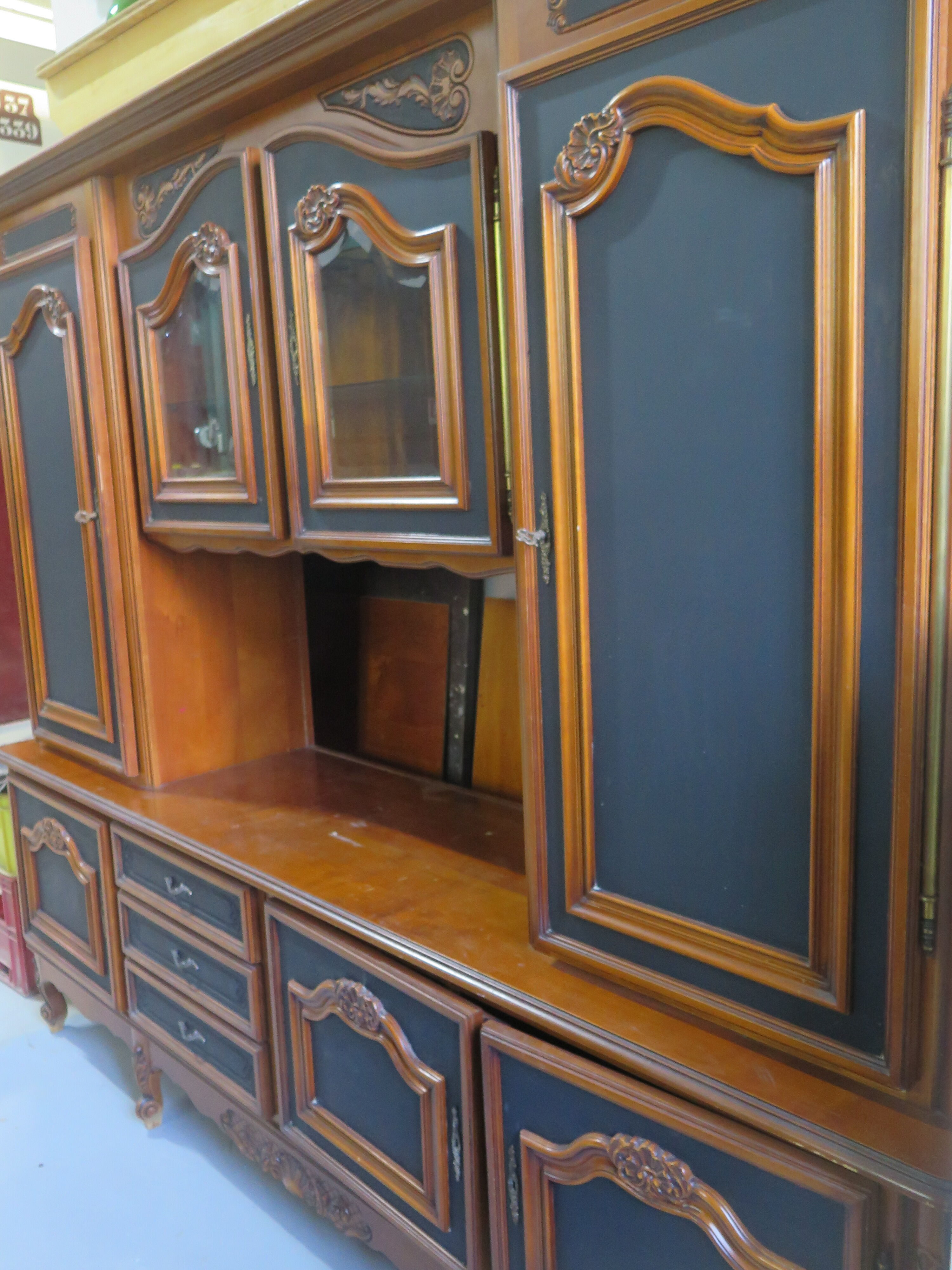 Very / sideboard in cherry wood, customised