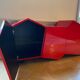 Commode Roche Bobois laquée rouge
