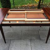 Rosewood dining table lübke 60s