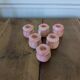Bougeoirs boutons de roses