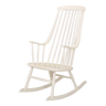 White rocking chair
