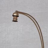Lampadaire en laiton français du milieu du siècle