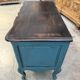 Commode de style Louis XV en noyer