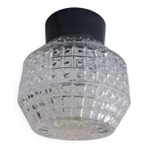 Glass ceiling light