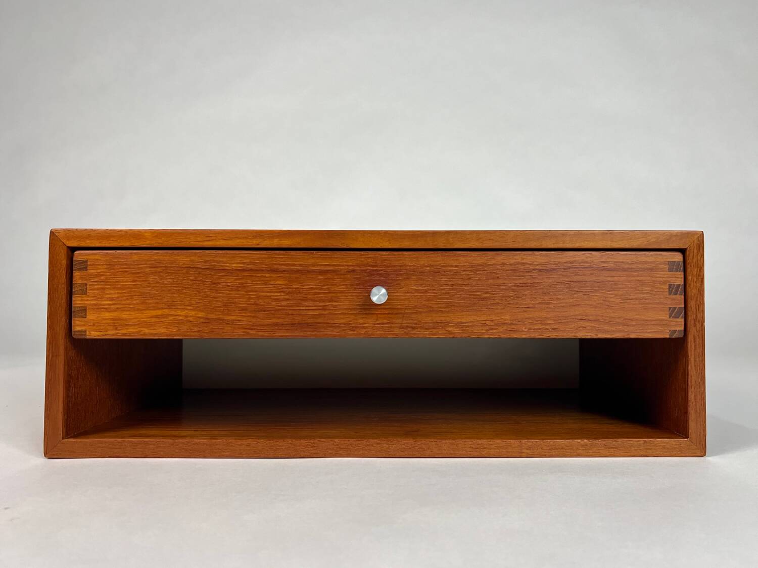 Étagère murale en teck No 127 de Kai Kristiansen, Aksel Kjersgaard.