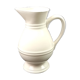 Cruche en céramique blanche 21 cm