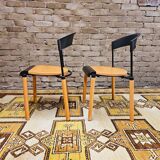 Pair of chairs 80s