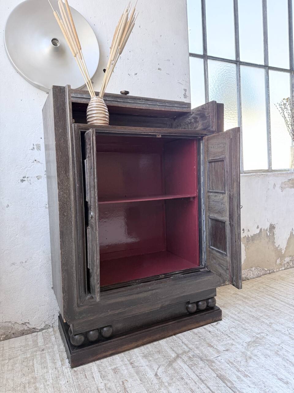 Meuble bar art déco Hoffmann Chaleyssin 1940