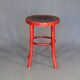 Bistro stool, circa 1930, shell seat, no Baumann, no Thonet.