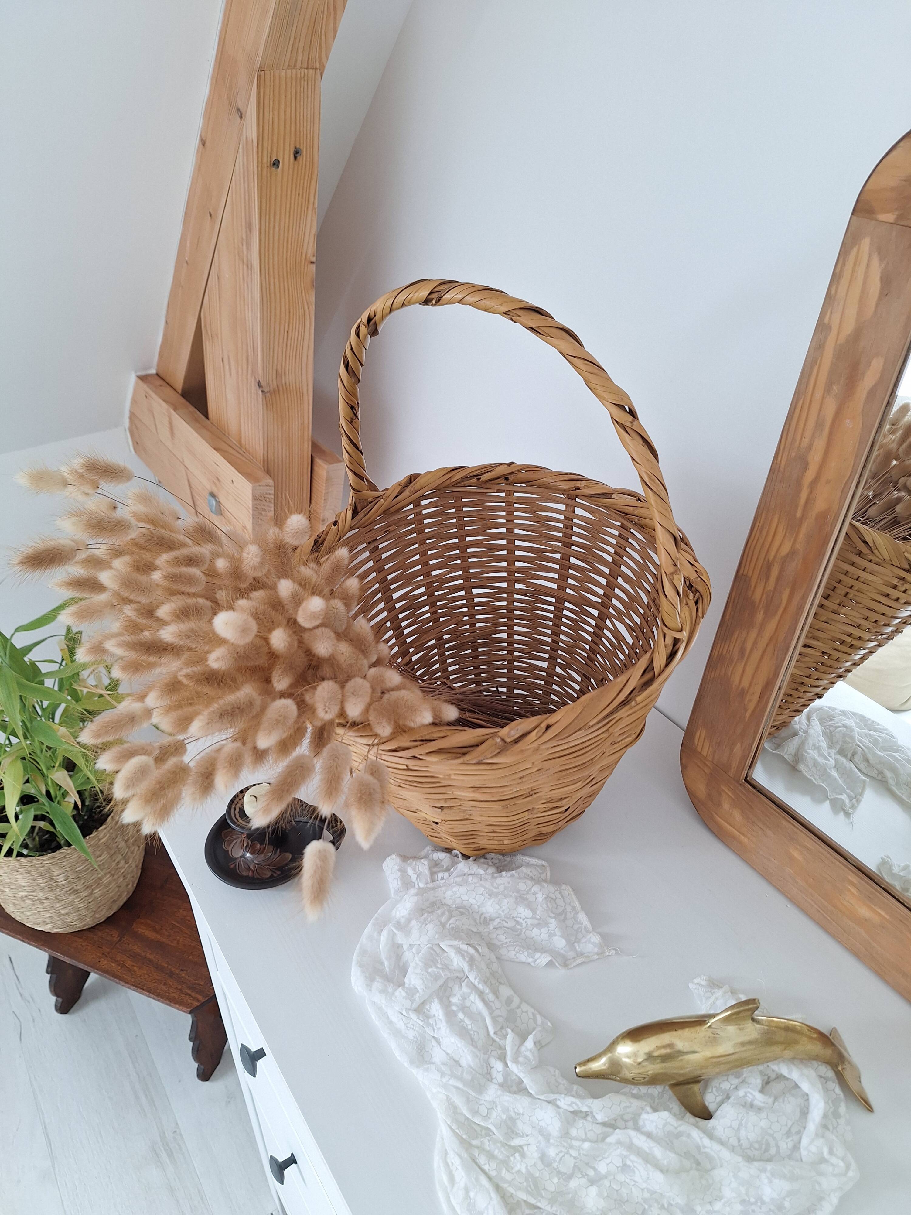 Provencal wicker basket