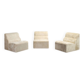 Modular armchairs Antelami Simon Gavina, design Kazuhide Takahama, 1970s