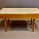 High-billed desk opaline scandinavian design 1950