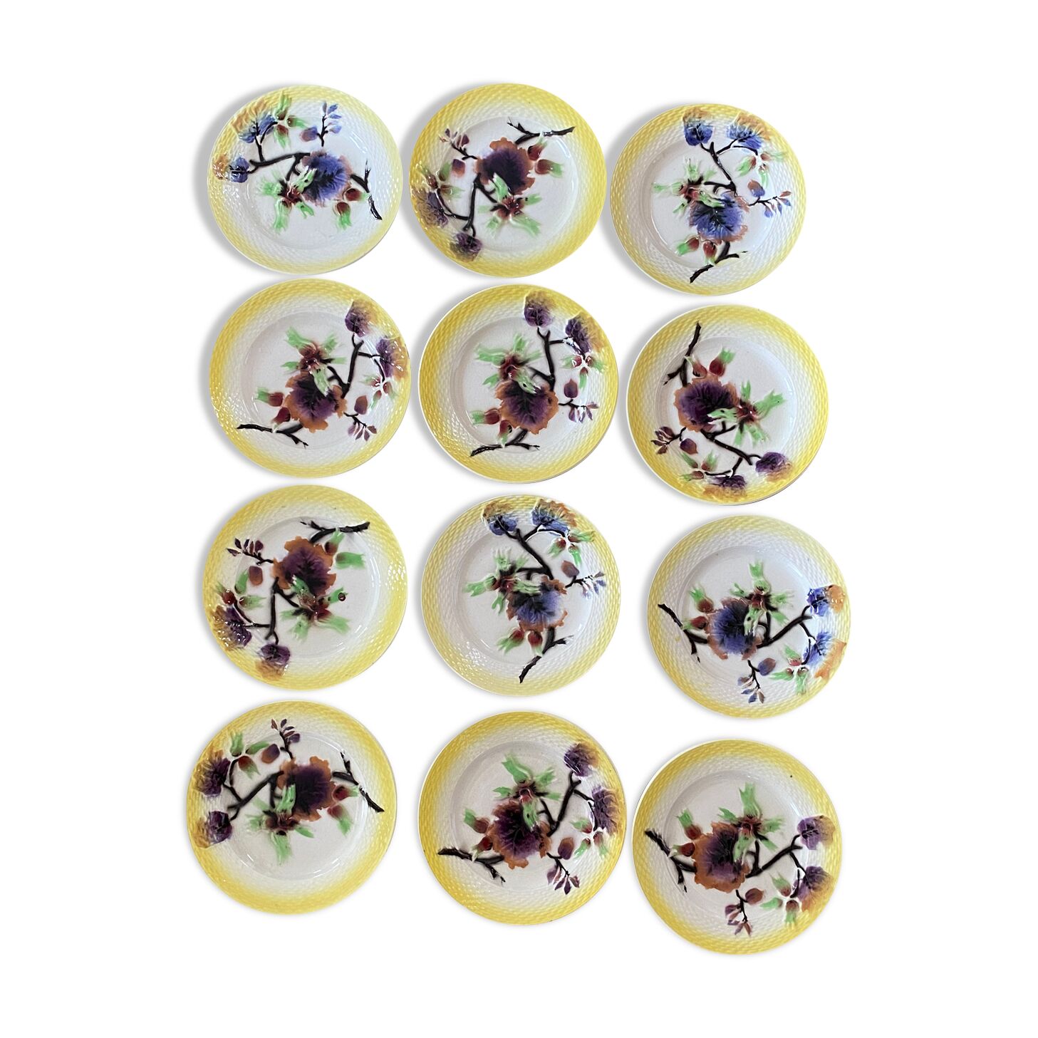 Slurry dessert plates