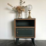 Chevet art déco obsidian green