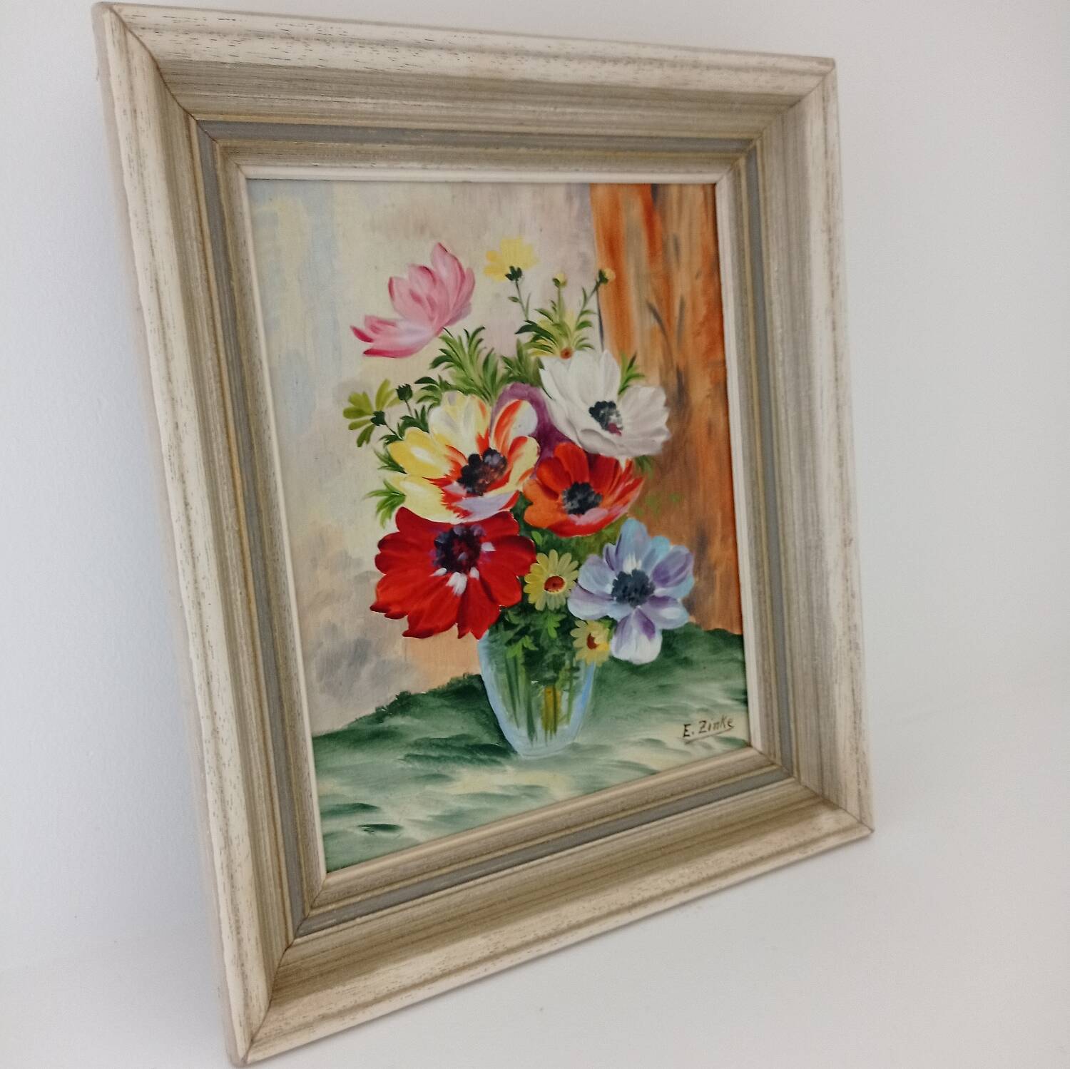 Painting Bouquet of flowers signed