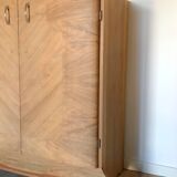 Furniture from the 30s/40s with elm magnifying glass veneer