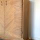 Furniture from the 30s/40s with elm magnifying glass veneer