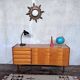 Vintage enfilade from the 1960s, 150 cm long, with 2 doors and 4 drawers.