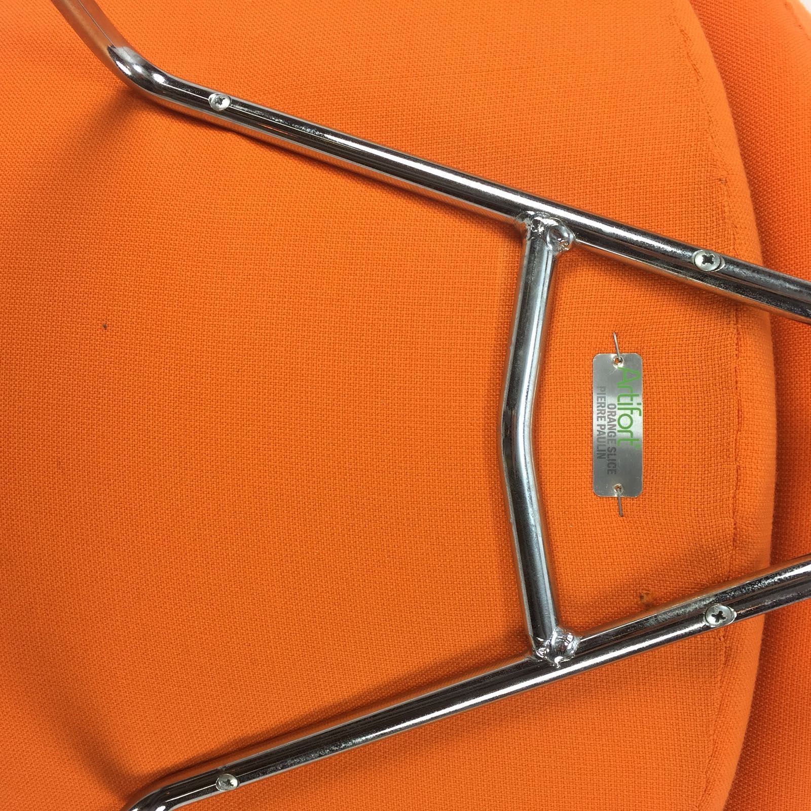 "orange slice flesh" by Pierre Paulin for Artifort, 1980