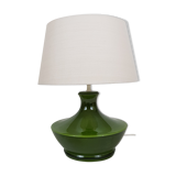 Green ceramic lamp