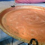 Table d'appoint plateau marocain
