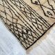 Handmade Moroccan Berber carpet 230 x 144 CM