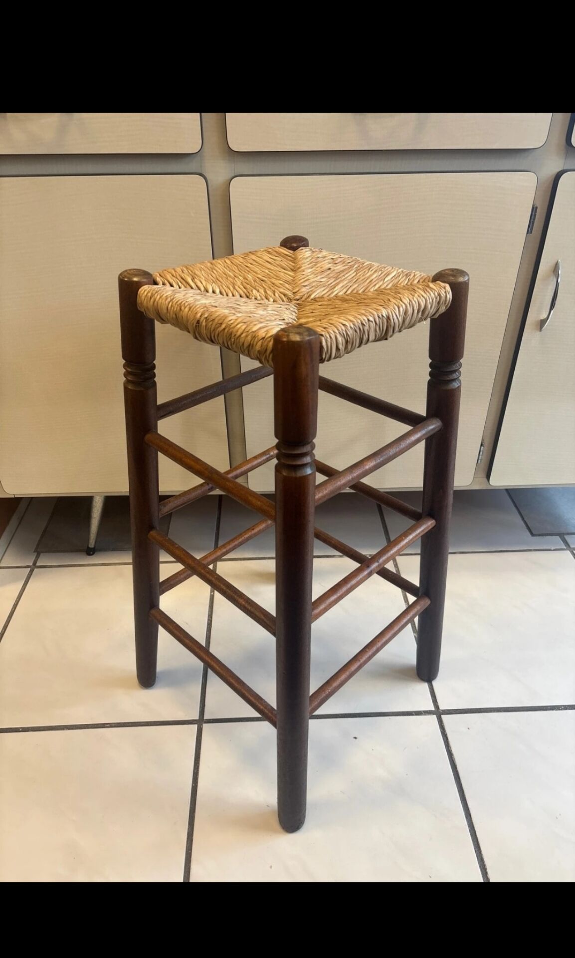 Old large stool