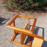Wooden armchairs (1950) André Sornay designer