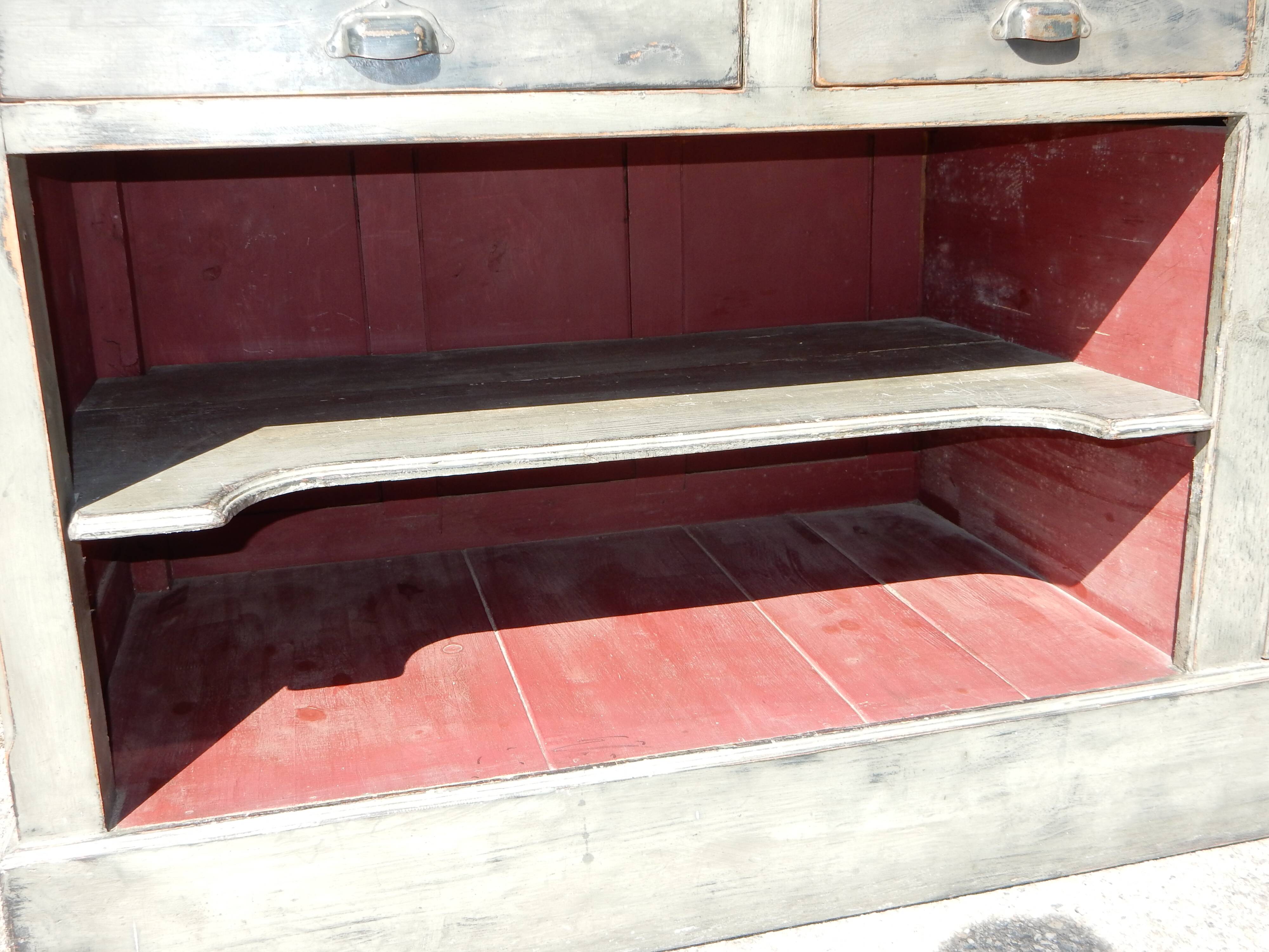 Old weathered counter/trade furniture/kitchen island