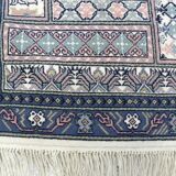 Tapis oriental laine nouée à la main motif floral 185x276cm