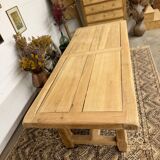 Farmhouse table with 2 extensions