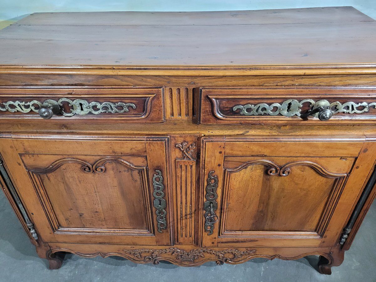 Louis XV walnut buffet