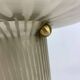 Large mushroom table lamp by Peill and Putzler in smoked glass XL 1970