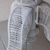 White stool