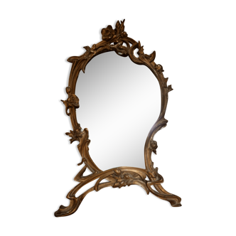 Art Nouveau table mirror