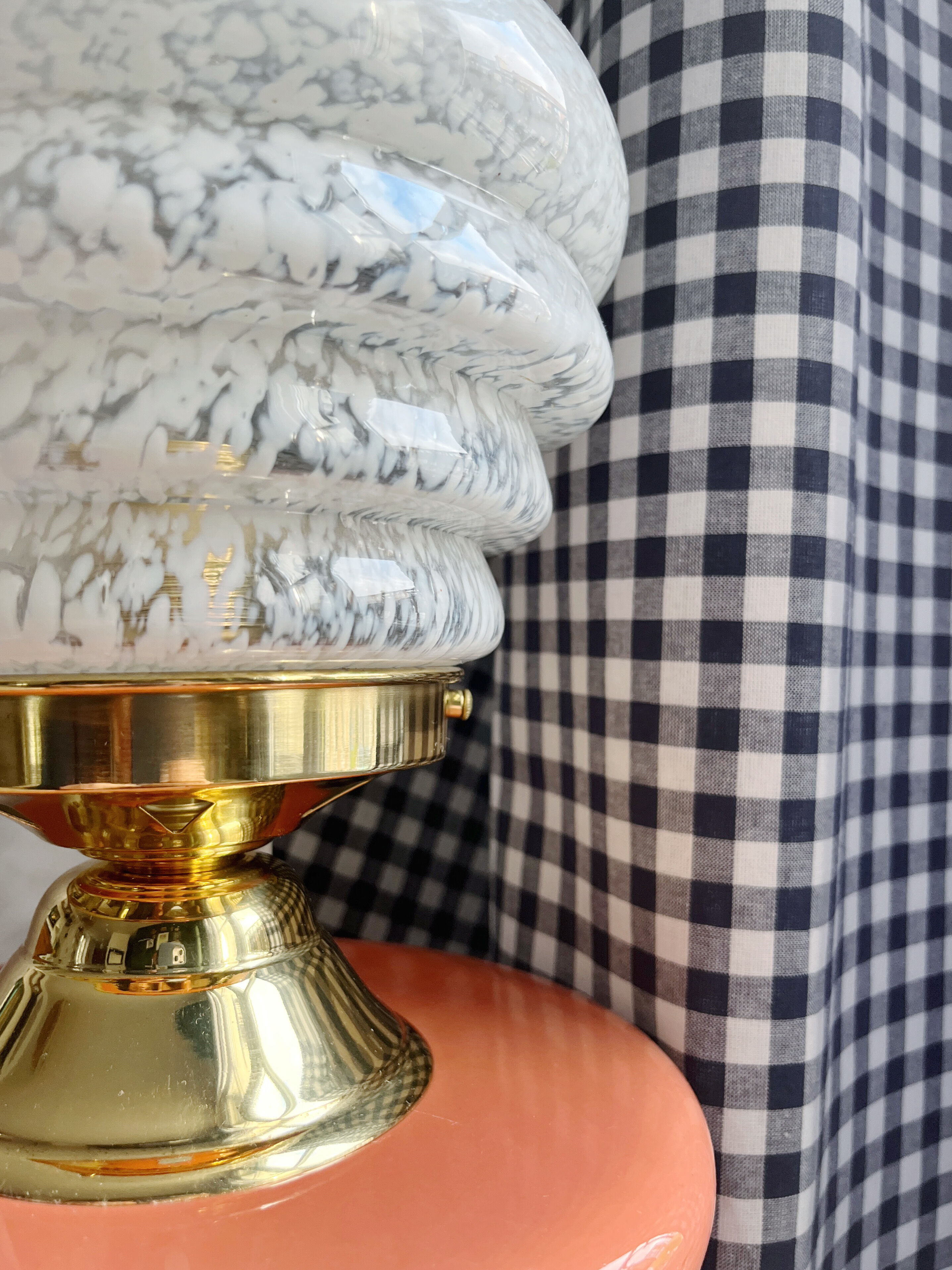 Clichy glass table lamp