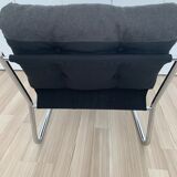 Beautiful set of 2 chrome chairs from the 60's