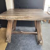 Solid wood dining table
