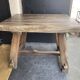 Solid wood dining table