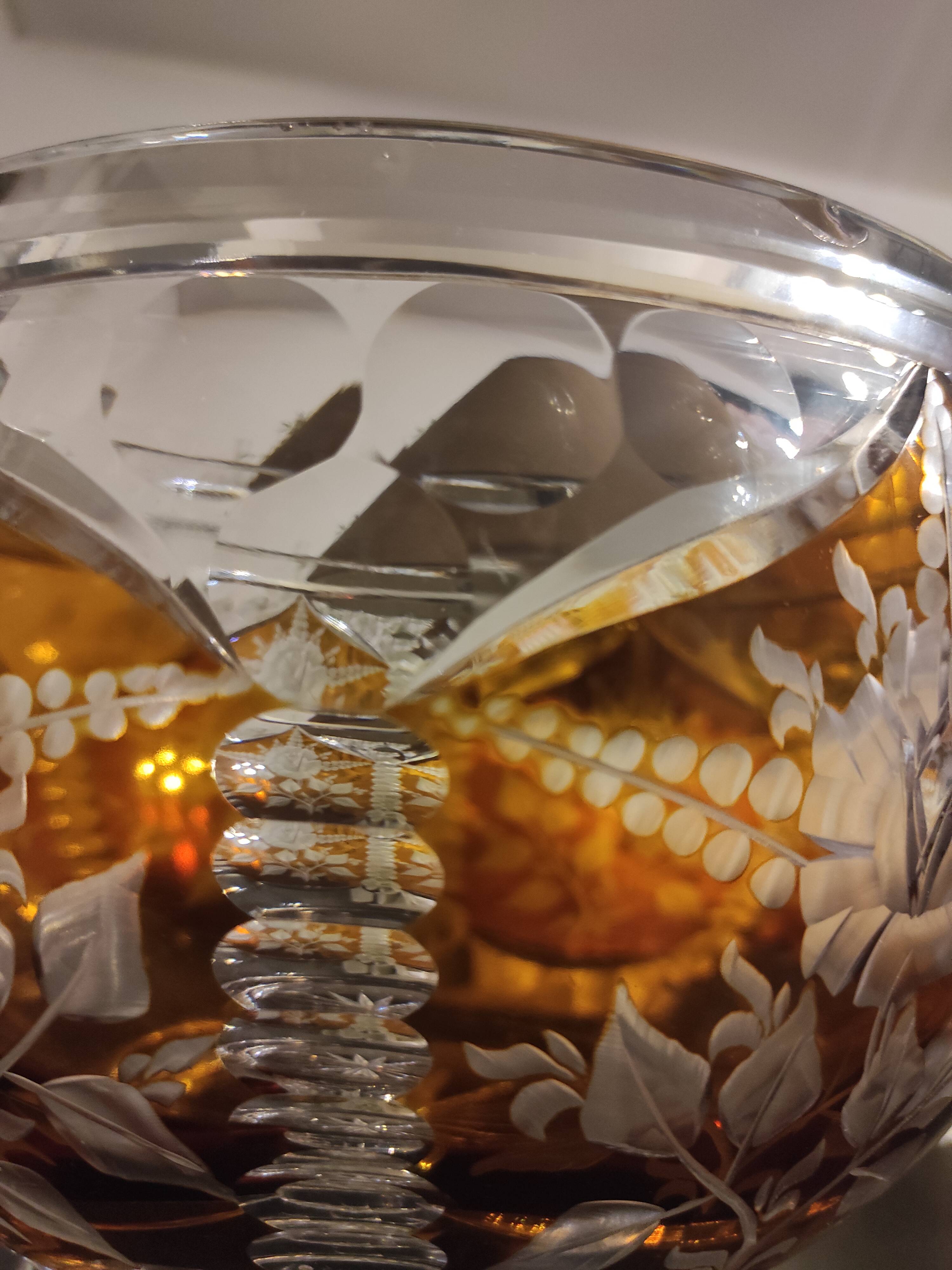 Centre de Table en Cristal