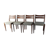Set of 4 scandinavian chairs