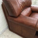 Leather armchair