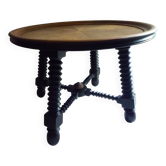 Vintage round coffee table