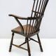 9th Century Fine English West Country Comb Back Windsor Chair