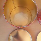 Strawberry round nesting boxes 60s