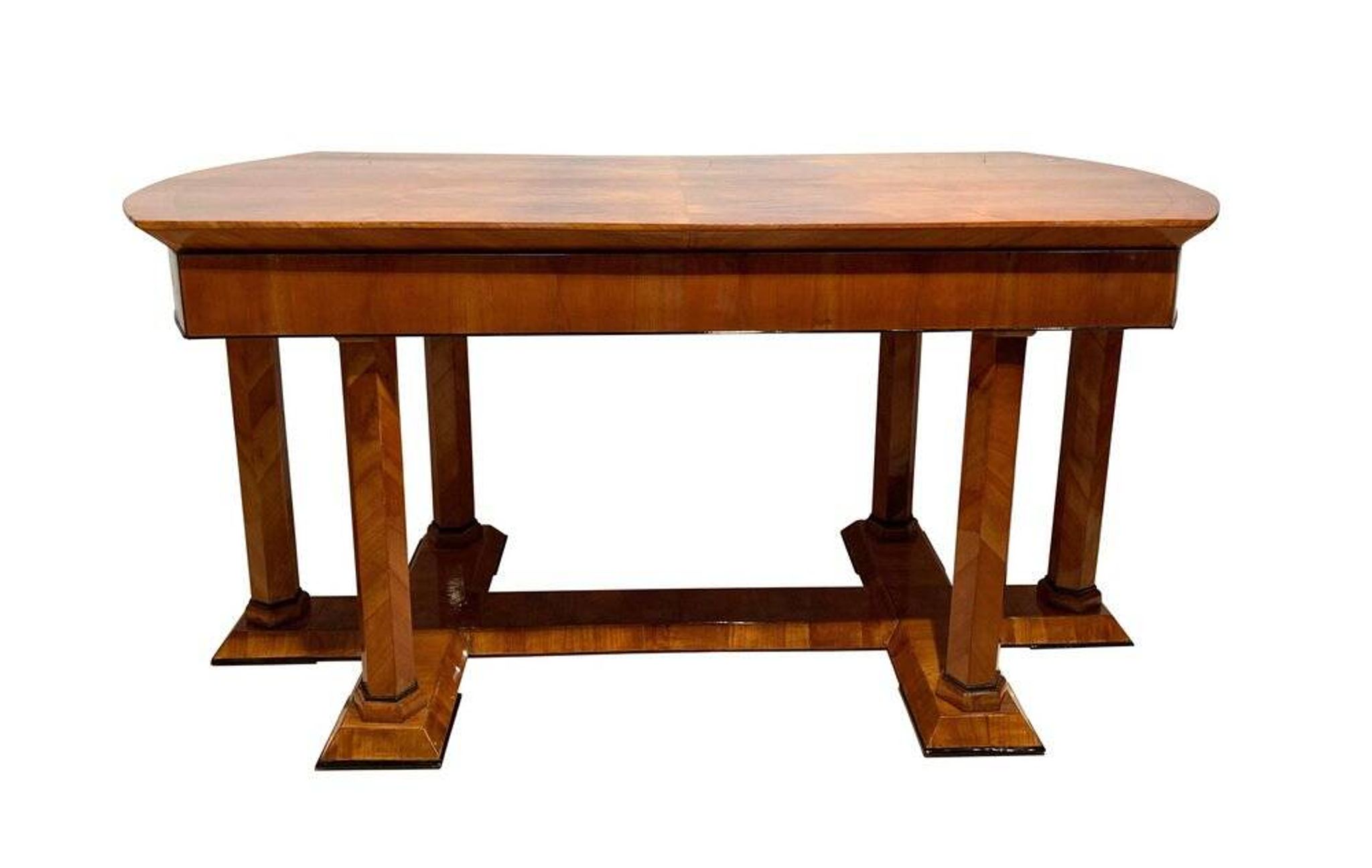 Biedermeier Desk in Cherry Veneer, Austria, 1830s